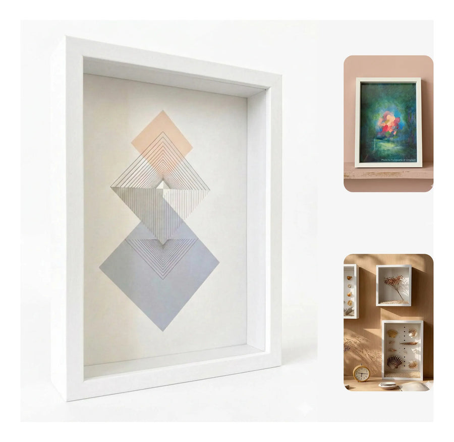 Marco Foto Madera Con Profundidad 13x18 Cm Atma Home